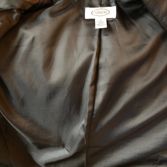 Talbots Leather Jacket - Picture 3 of 5